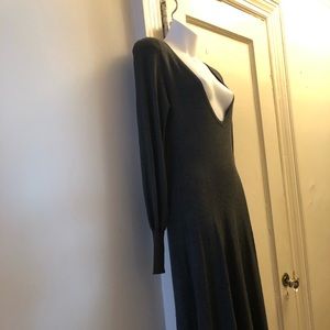Grey Zara dress.